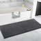 Extra großer Badteppich, lange Badematte, 80 x 160 cm, ultraweiche Chenille-Teppiche, rutschfest und wasserabsorbierend, Badewannen-Bodenmatte, Läufer für Badezimmer, Schlafzimmer, Küche