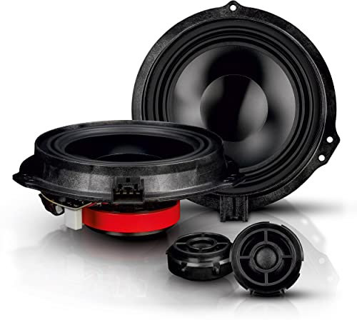 EMPHASER EM-FDF1 – Lautsprecher Set kompatibel mit Ford Transit, Transit Custom und plattformverwandten Tourneo Modelle, 16,5 cm Plug & Play Soundsystem, 2 Wege Kompo