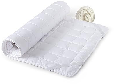 JONA SLEEP® Topper Tencelfaser (180 x 200 cm) Ultimativer Komfort für Deine Matratze | Ideales Schlafklima | atmungsaktive Matratzenauflage - Schutz vor Bakterien | Made in Austria