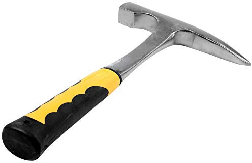 Macejczyk Martillo de exploración geológica puntiagudo para exploración mineral, herramienta de mano, boca puntiaguda