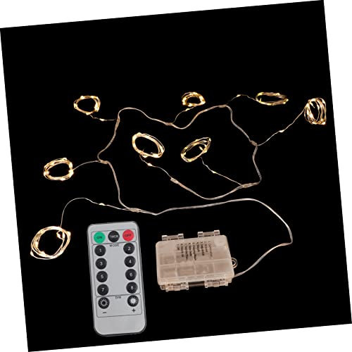 DOITOOL 1 Set String Licht Outdoor Regenschirm String Terrasse Hängen String Lichter Regenschirm String Lampe Dekorative Licht String