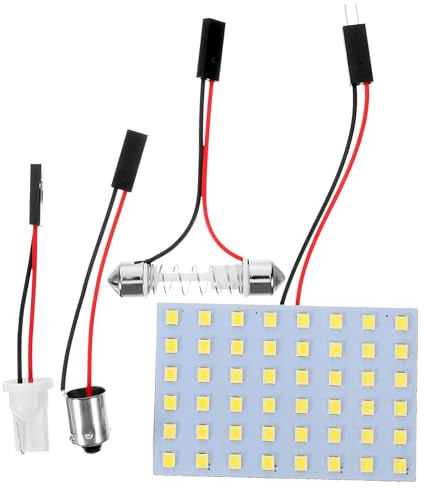 ABOOFAN Luz Led Para Techo De Coche Con Leds Panel De Luz De Rv Blanca Práctico Plafón Interior Para Autocaravana y Maletero Fácil De Instalar y Duradera