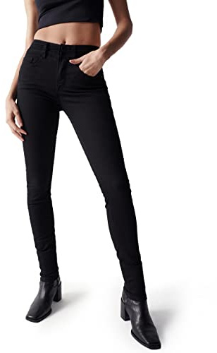 Salsa Jeans Secret Push in Skinny True Black
