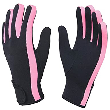Neoprene Wetsuit Gloves - Thermal Diving Gloves with Elastic 3mm Anti-slip Design for Men & Women - Diving, Surfing, Kayaking, Snorkeling, Sailing, Canoeing, Water Sports