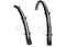 GENERICO 8053329963688, PARAFANGHI PLAST. 28 MM48 Black/BRUS/Grey C/Paras. Unisex Adulto, 48 mm