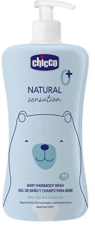 CHICCO NATURAL SENSATION - BABY SCHAMPOO & KÖRPERBAD – OHNE TRÄNEN, 500 ML