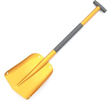 Schneeschaufel Einziehbare Klappschaufel Survival Tools Aluminiumlegierung Outdoor Schneeschaufel Eisschaufel Winter Schneeentferner Werkzeug Schneeschieber (Color : B)