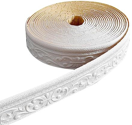 Borde de papel tapiz, bordes de papel tapiz autoadhesivos, bordes de papel tapiz, línea de borde de pared 3D, borde de zócalo, calcomanía de pared autoadhesiva,