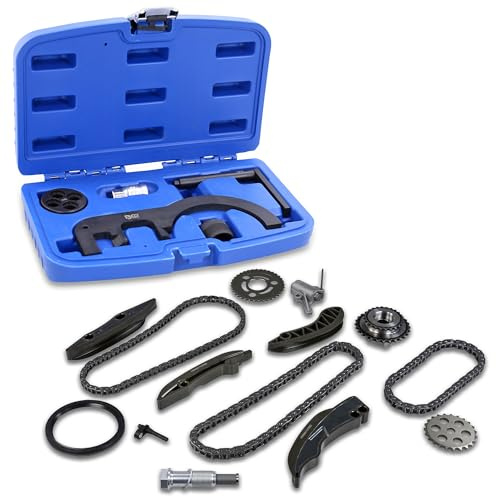ATEC Germany Juego de cadena de distribución para árbol de levas y herramienta de ajuste del motor Compatible con BMW Serie 3, Serie 4, Serie 5, Serie 6, Serie 7, X3, X4, X5, X6