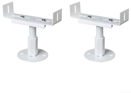 2-Pack Adjustable Aluminium Floor Brackets - Sleek & Functional Radiator Supports with Height Adjustment Feature(Adjustable 31-36 cm)