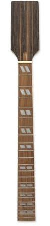 WUQIMUSC E-Gitarrenhals, Mahagoniholz, Palisander-Griffbrett mit Bindung für 22 Bünde, 648 mm, DIY-Ersatz