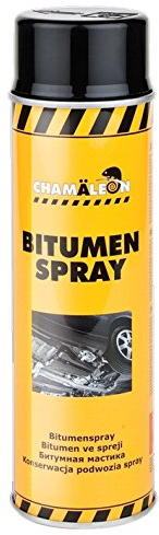 Chamäleon 1 X 500 ML BITUM bitume spray nero UBS protezione per pavimento.