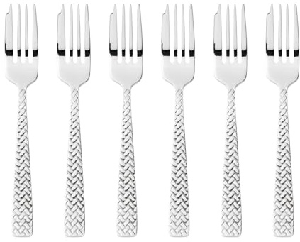 Set 6 Kuchengabeln Edelstahl 18/10 [SP]