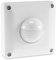 ChiliTec Bewegungsmelder Aussen Unterputz IP65 190° Ersetzt einen Lichtschalter I Dichtung 9m Reichweite 230V I 2 & 3 Draht Anschluss I Weiß