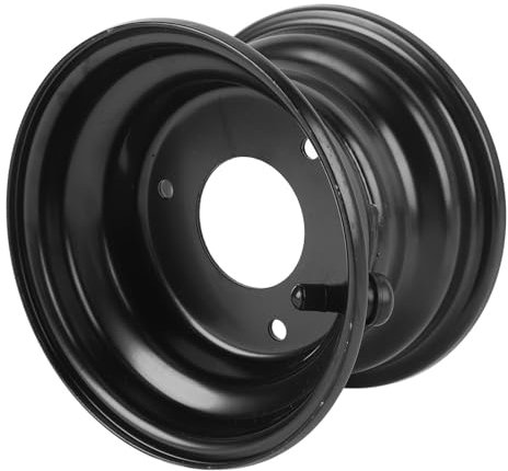 Ausla Llanta Directa de Aro de Rueda, 145/70-6 Aro de Rueda para Go Kart ATV, 6 Pulgadas 3 Agujeros de Aleación de Aluminio para Quad Dirt Bike Ride