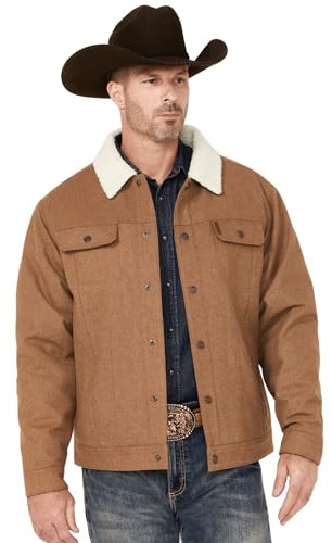 Cinch Men's Wool Sherpa Lined Concealed Carry Jacket - MWJ1074007 XX- US