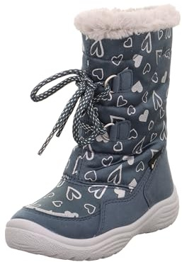 Superfit CRYSTAL warm gefütterte Gore-Tex - Stivali da neve, Blau 8010,