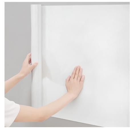 IYUESQ Rollo de Papel magnético para Pizarra Blanca, pizarras Autoadhesivas de borrado en seco, Papel Tapiz para casa, Oficina, Escuela, Bar, Sala de Juegos, pizarras estáticas borrables