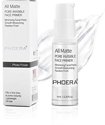 Face Primer, Pore Under Foundation, Oil-control Long Lasting Makeup Foundation, Oil-free Makeup Base for All Skin Types (6ml)