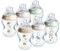 Tommee Tippee Natural Start Anti-Colic Baby Bottle, Slow Flow Breast-Like Teat for a Natural Latch, 0+ months, 260 ml, Anti-Colic Valve, Self-Sterilising, Pond Design, Pack of 6