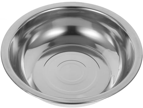 OKUMEYR Lavabo à légumes en acier inoxydable de 8 à 32 cm de diamètre - Grand bol mélangeur à salade pour un usage privé et commercial