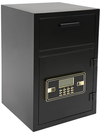 Boîte à colis - Urne de choix - Grande boîte à colis extérieure en acier - 35 x 35 x 55 cm - Sûr pour la maison, le bureau et le magasin