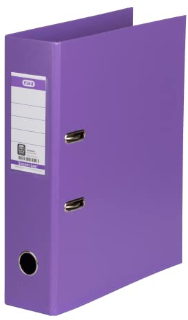 Elba Ordner A4, Strong-Line, 8 cm breit, Kunststoff, lila, 1 Stück