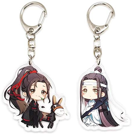 EBTY DREAMS Inc. - Set of 2 Grandmaster Of Demonic Cultivation (Mo Dao Zu Shi) Acrylic Keychain Wei Wuxian, Lan Wangji v2