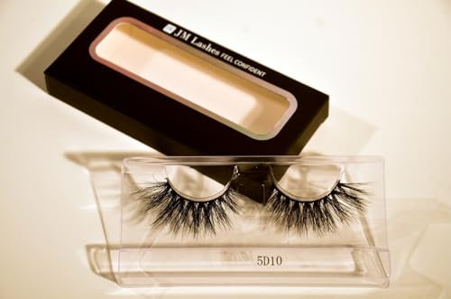 LUXIE LASHES 3D Luxury Fluffy Soft Faux Mink Natural Silky Strip Fake Long False Eyelashes MUA - Cruelty Free (Raquel)