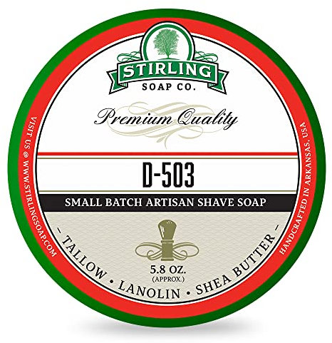 Jabón de afeitar Stirling D-503 de 170 ml.