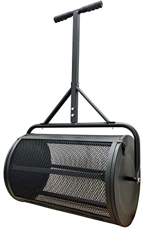 Selections Rolling Garden Lawn Compost Top-Dressing Spreader (70 Litre Capacity)