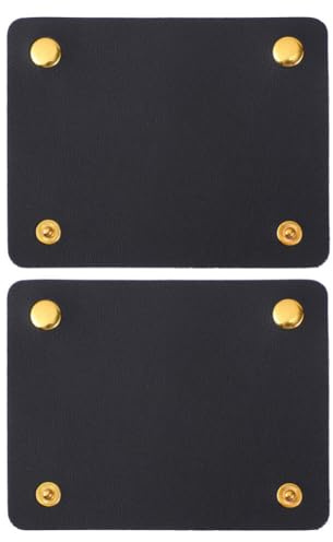 PACKOVE Luggage Handle Sleeve Cover Pu Leather Padded Wrap Protective Case for Travel Bags Relieves Hand and Shoulder Pressure Easy to Install