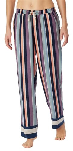 Schiesser Damen Schlafhose lang Webhose-Mix + Relax Pyjamaunterteil, Multicolor 2_182054, 36