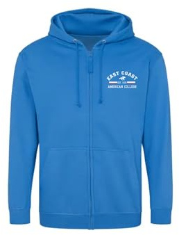 AMERICAN COLLEGE USA Tröja tröja med tryck varma kläder unisex barn pojkar och flickor casual modell ACSZW2 indigo 14 år, Indigo, 14 �r