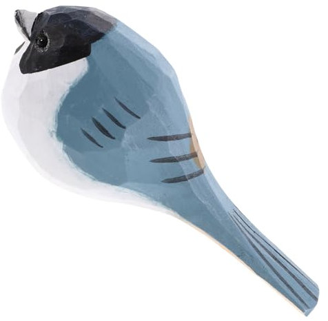Zerodeko Mini Holz Vogel Figur Realistische Simulation Vogel Statue Für Home Decor Party Garten