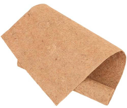 JOINPAYA Tapis pour Reptiles Fibre de Noix Naturelle Tapis Substrat Respirant et Perméable pour Terrariums de Tortues Lézards et Serpents