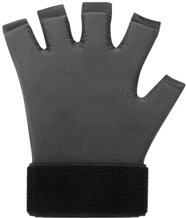 Guantes de hielo para manos – Guantes deportivos de enfriamiento, envoltura de hielo de gel, compresa fría ajustable | Uso para recuperación de lesiones en las manos, frío y caliente, entrenamiento en