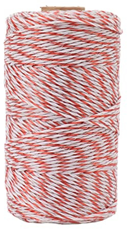 Premium Elektriskt Stängsel Polywire Rope - Mycket Ledande Rostfritt Ståltråd För Gårds- Och Ranchtillämpningar