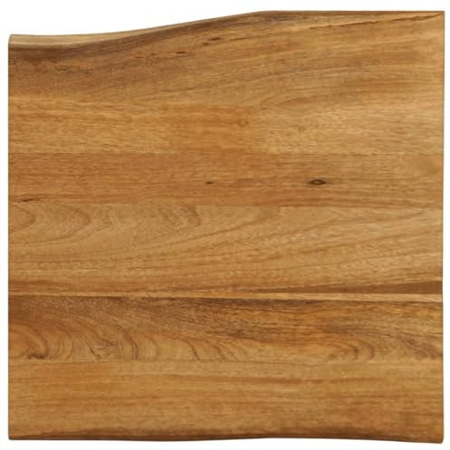 Lauuoeriau Tischzubehör, TischplattenTischplatte 80x80x2,5 cm Wohnkante Massivholz Mango