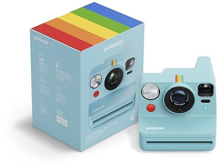 Polaroid – Now+ Generation 3 – Sofortbildkamera mit Bluetooth-Verbindung – Arktisblau (9163)