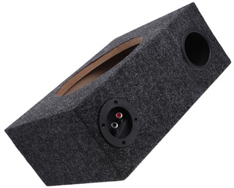 10 Inch Vehicle Subwoofer Box Enclosure Black Sleek Design