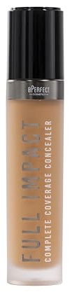 BPerfect Full Impact Concealer – Full-Coverage Soft-Matte Formula Infused with Niacinamide & Glycerin – Shade D1 (Deep Peach Warm Undertone), 11 ml