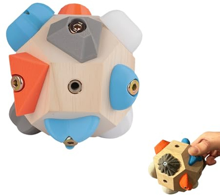 Bouldering Ball- 3D Rock Climbing Training Bouldering Ball for Rock Climbing, Generic Rock Climbing Holds, Grip and Finger Strengthener Forearm and Wrist Trainer Climbing Holds (Need Installation)