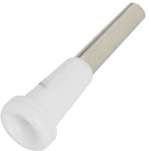 aqxreight Embout de Trompette 7C, Accessoires de Trompette en Métal ABS, Pièces pour BB, Fabrication Compacte (WHITE)