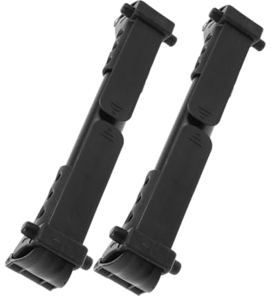 YARNOW Conector Ajustable para Cochecito Doble Gemelar, 2 Unidades Correas Desmontables y 3 Niveles de Longitud, Accesorio Práctico Compatible para Cochecitos de Ñiño y Carriola