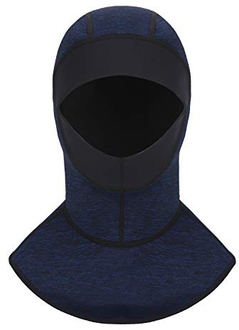 BXT 3mm Neoprene Scuba Diving Hood Cap for Women Men, Thermal Wetsuit Dive Hood Hat for Surfing, Cold Water Diving, Swimming, Snorkelling, Water Sports