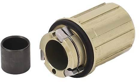 Yuecoom Corps De Roue Libre avec Roulements,11 Vitesses Corps De Roue Libre à 3 Cliquets en Aluminium 2 Roulements Trou De 15 Mm pour Vélos De Route De Montagne,PièCes De VéLo