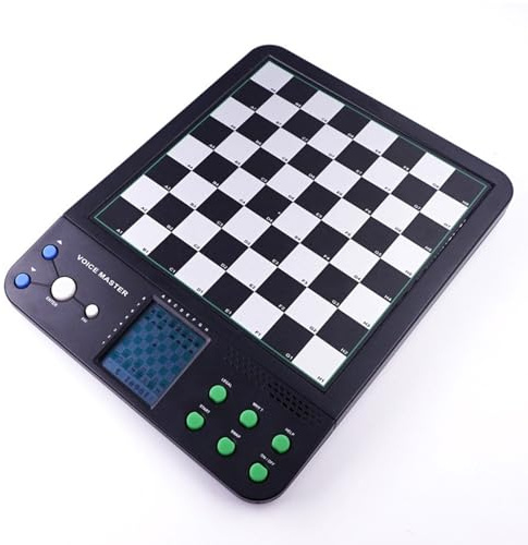 Tablero de ajedrez electrónico inteligente con pantalla LCD, ajedrez de computadora para un solo jugador para principiantes y entusiastas