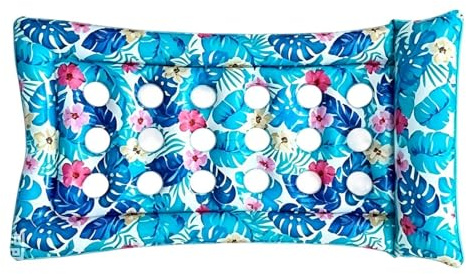 Generisk pool simfena tjocklek ergonomisk uppblåsbar vattenmadrass | Simstol vattenfloat för semester nöjespark havspool simning fritid och badnöje