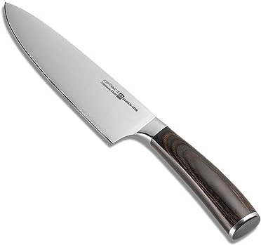 Schulte-Ufer Kochmesser Riku, 20 cm, Silber